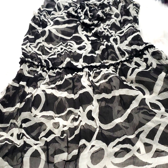 Maxstudio see through dress cover up size large - Picture 4 of 13